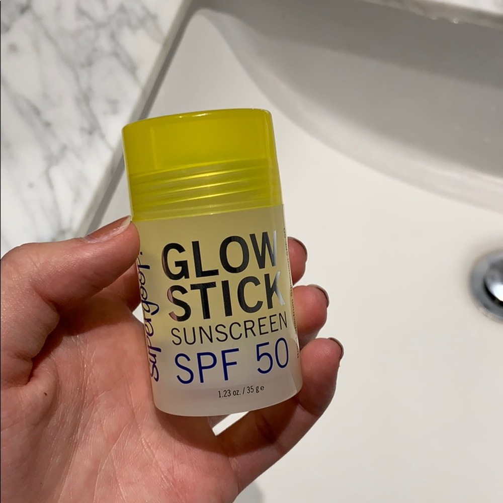 Supergoop glow stick spf 50